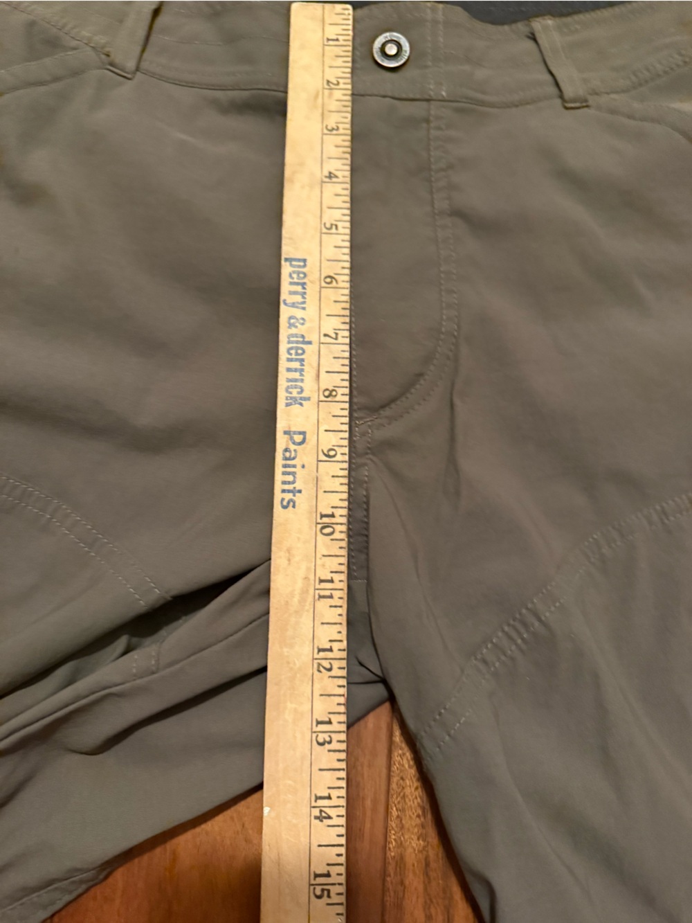 Kuhl Men’s Renegade Shorts in Burnt Olive sz 34 - Picture 8 of 12